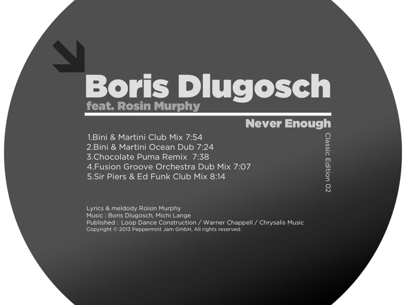 Never Enough (Classic Edition 02)