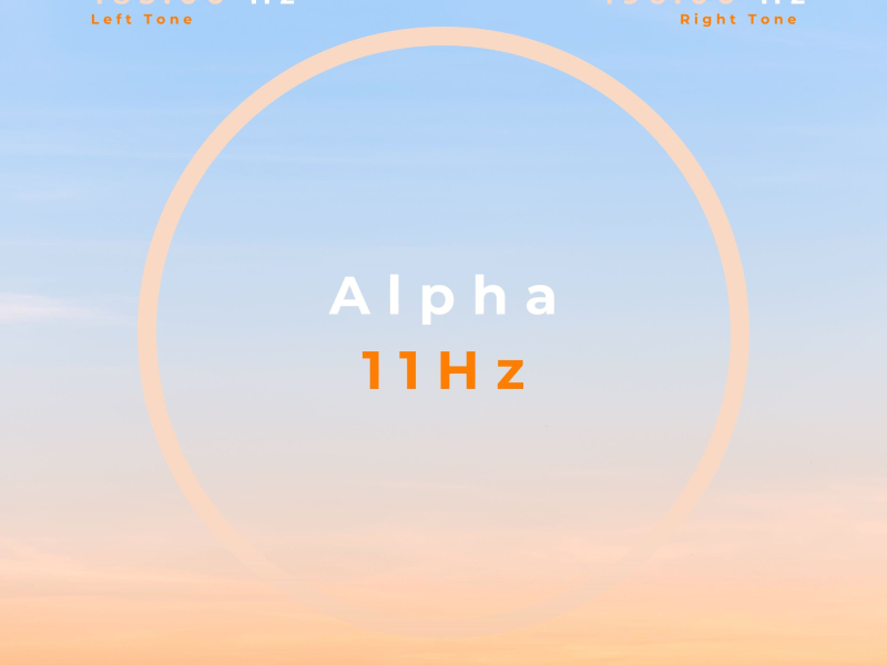 Alpha Binaural Beats 11Hz And Soothing Music For Instant Flow State And Positive Thinking (Single)