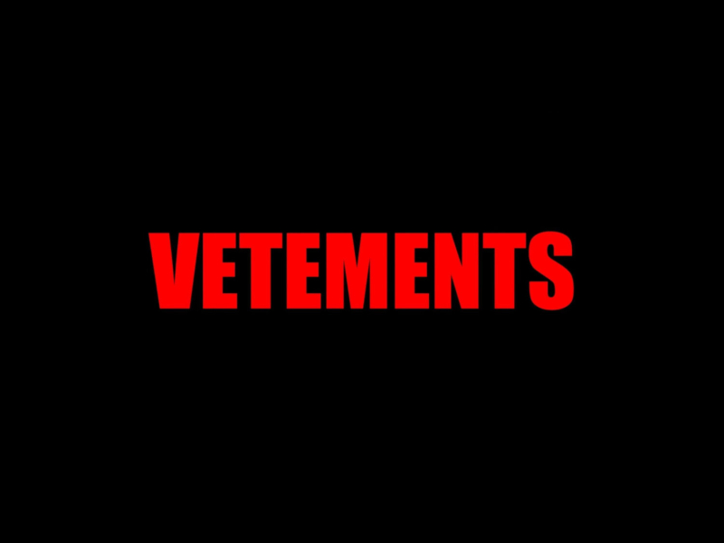 DOGS † VETEMENTS SS26 SHOW (Single)