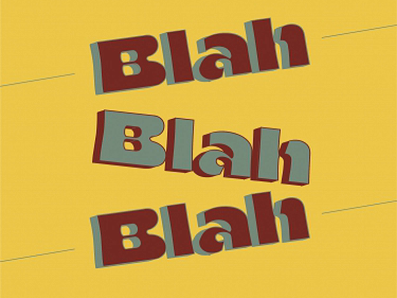 Blah Blah Blah (Single)