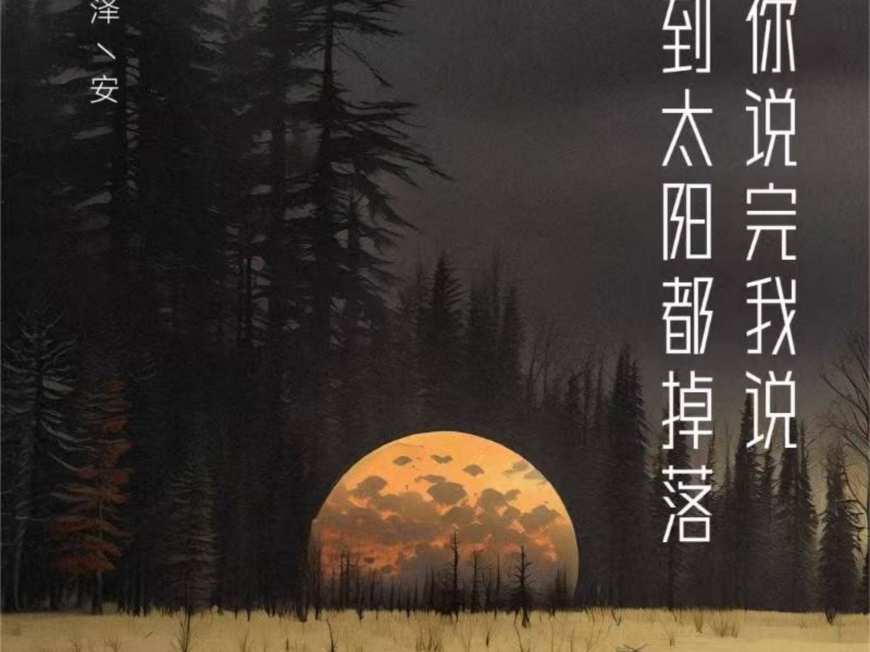 你说完我说到太阳都掉落 (Single)