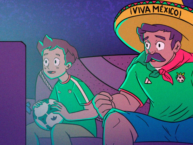 Viendo el mundial con papá (Single)