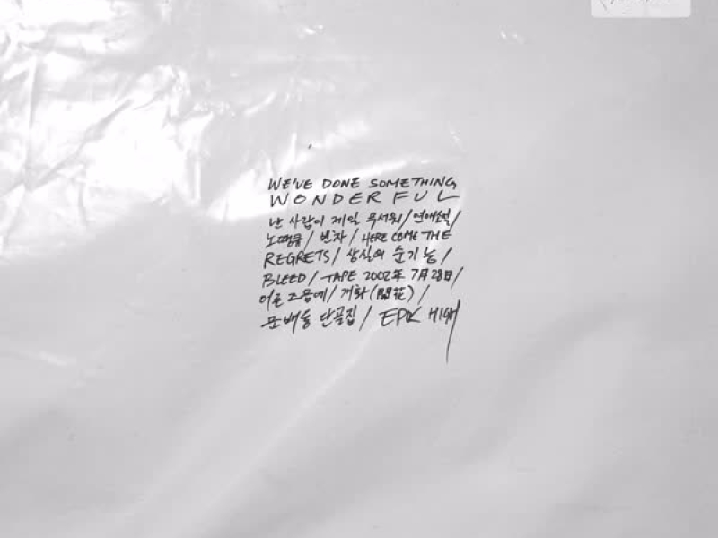 WE'VE DONE SOMETHING WONDERFUL