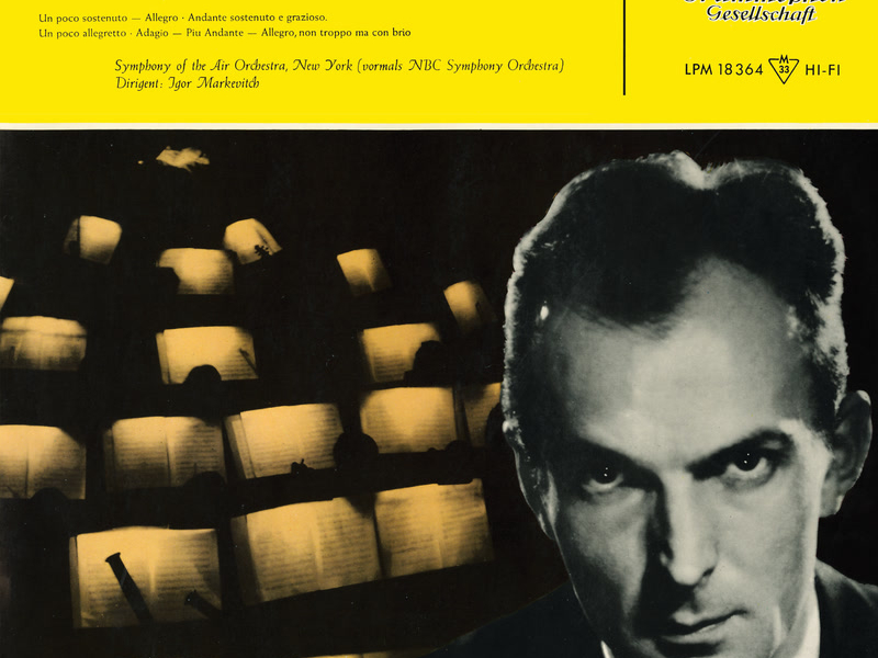 Brahms: Symphony No. 1 (Igor Markevitch – The Deutsche Grammophon Legacy: Volume 7)