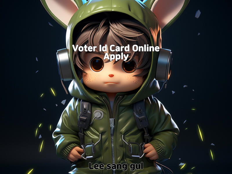 Voter Id Card Online Apply