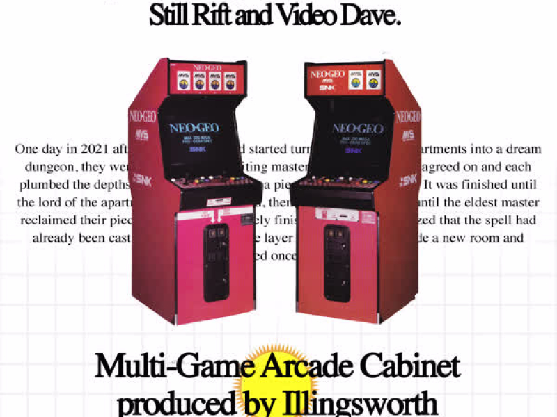 Multi Game Arcade Cabinet (Single)