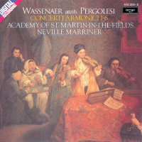 Wassenaer: Concerti Armonici (attrib. Pergolesi)
