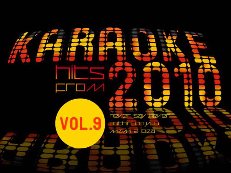Karaoke Hits from 2010, Vol. 9
