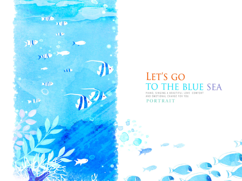 Let's Go To The Blue Sea. (Single)