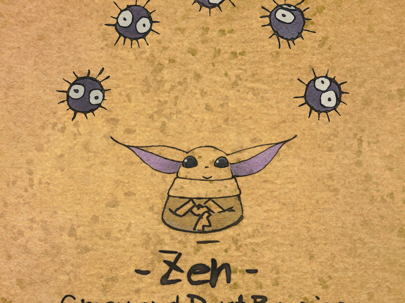 Zen - Grogu and Dust Bunnies (Single)