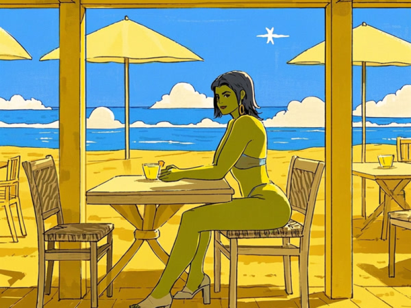 Restaurante na Praia