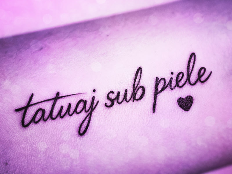 Tatuaj sub piele (Single)