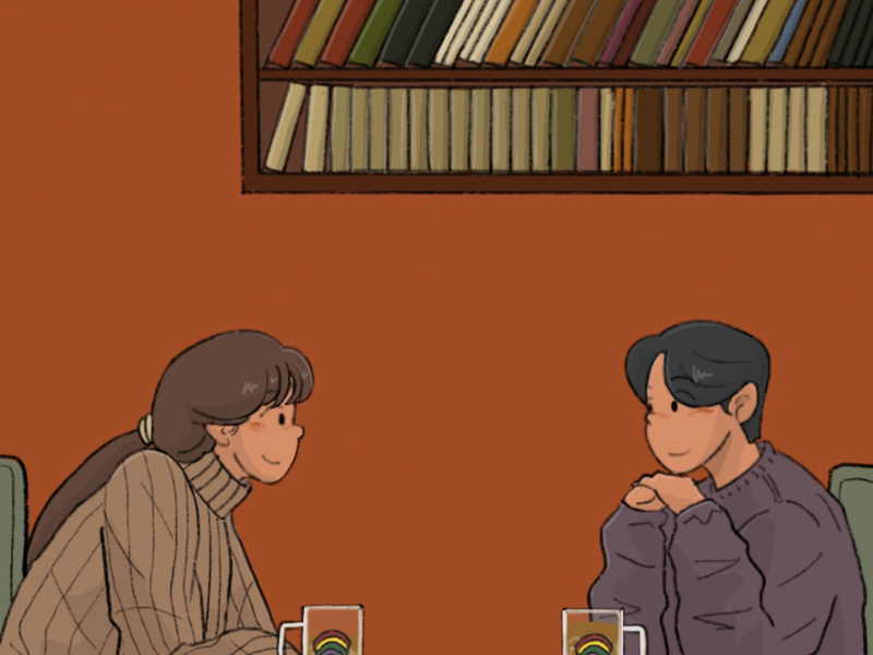 a small bookstore (Single)