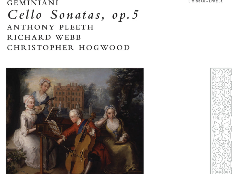 Geminiani: Cello Sonatas