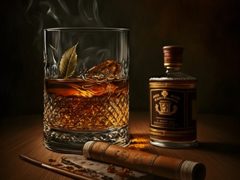 whiskey and cigars (Single)