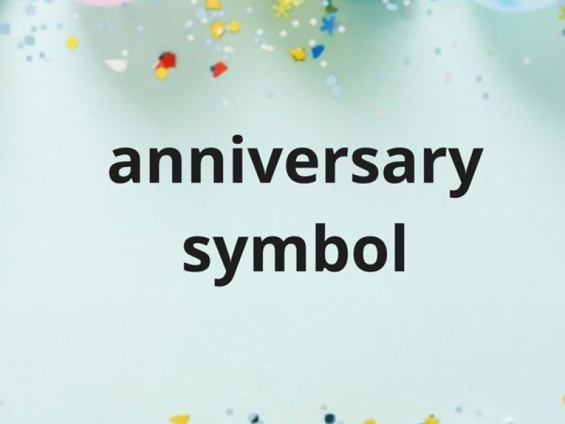 anniversary symbol (Single)