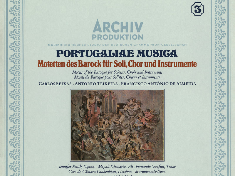 Portugaliae Musica: Motets Of The Baroque For Solioists, Choir And Instruments