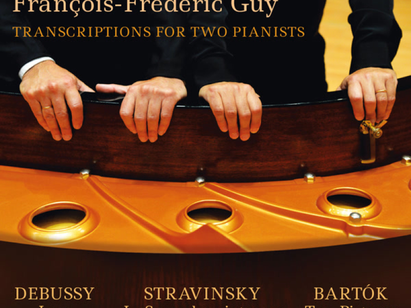 Jean-Efflam Bavouzet and François-Frédéric Guy Play Transcriptions for Two Pianists