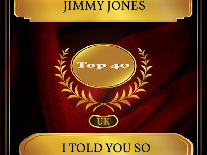 I Told You So (UK Chart Top 40 - No. 33) (Single)