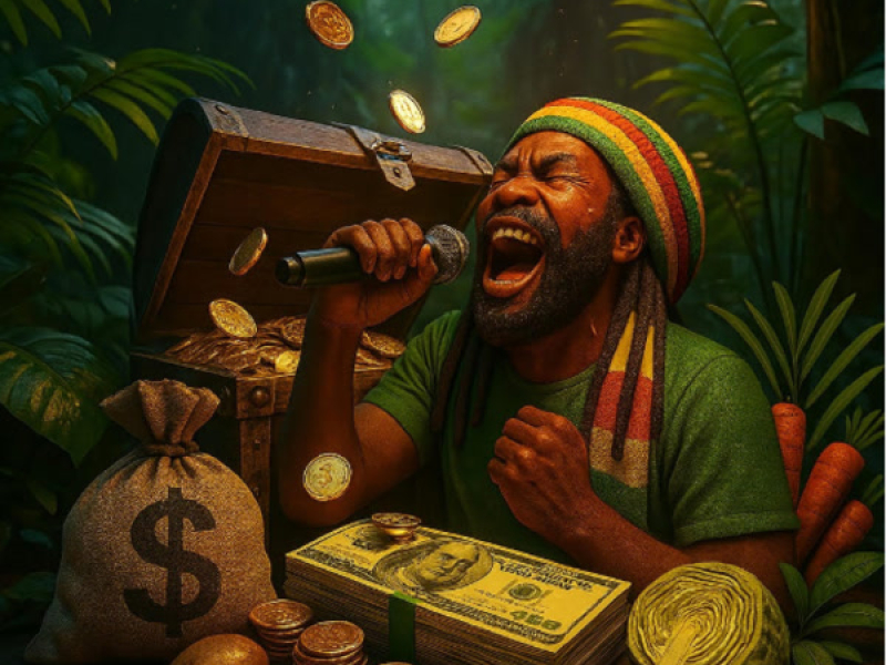 レゲエで伝えるパッシブインカム：自由への扉！ (Single)