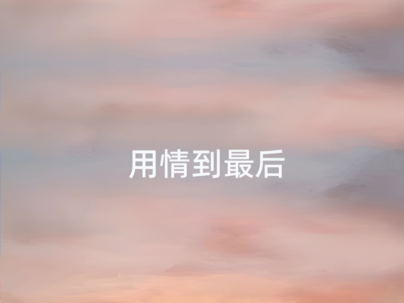 用情到最后 (Single)