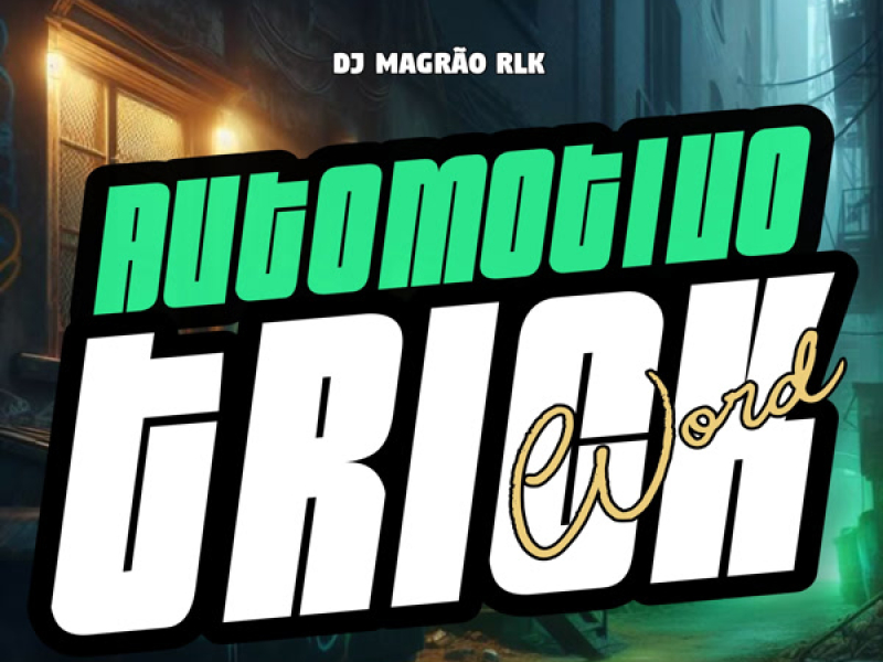 Automotivo Trick Word (Single)