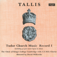 Tallis: Tudor Church Music I (Spem in alium)