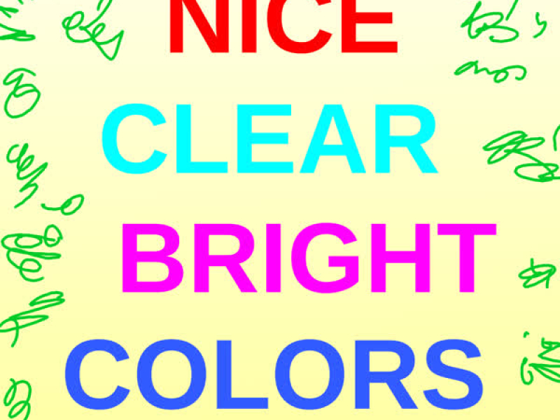 Nice Clear Bright Colors (EP)