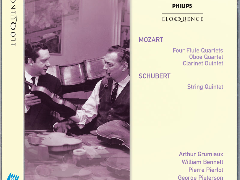 Mozart: Four Flute Quartets; Oboe Quartet; Clarinet Quintet; Schubert: String Quintet