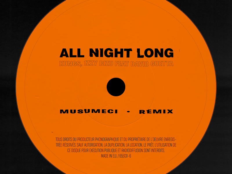 All Night Long (Musumeci Remix) (Single)