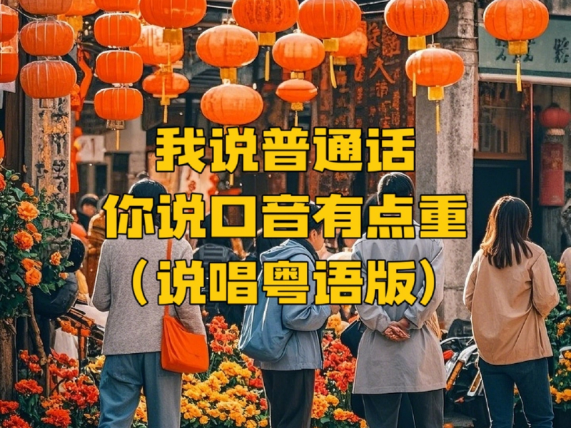 我说普通话你说口音有点重 (说唱粤语版) (Single)