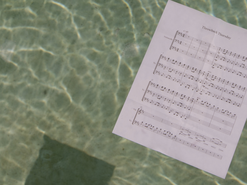 throwback thursday (chamber version) (Single)