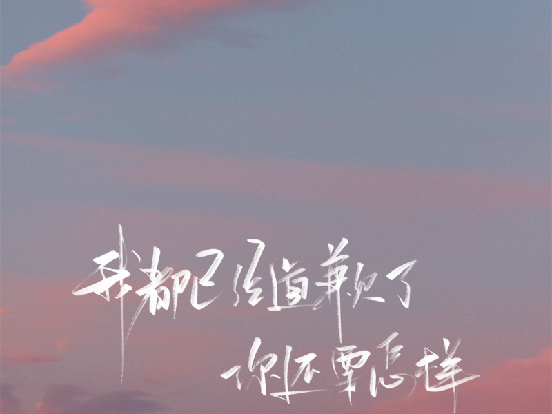 我都已经道歉了你还要怎样 (Single)