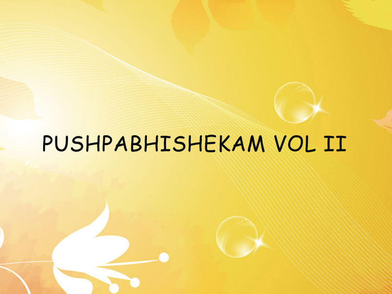 Pushpabhishekam, Vol. II