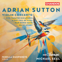 Adrian Sutton: Concerto for Violin and Orchestra: III. Life Force. Vivace – Dream-like, oceanic (Single)
