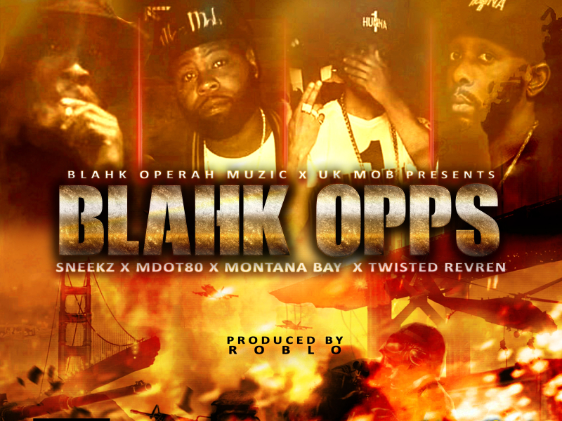 Blahk Opps (feat. M Dot 80, Twisted Revren, Montana Bay & Sneekz)