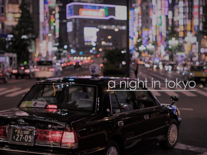 a night in tokyo (Single)