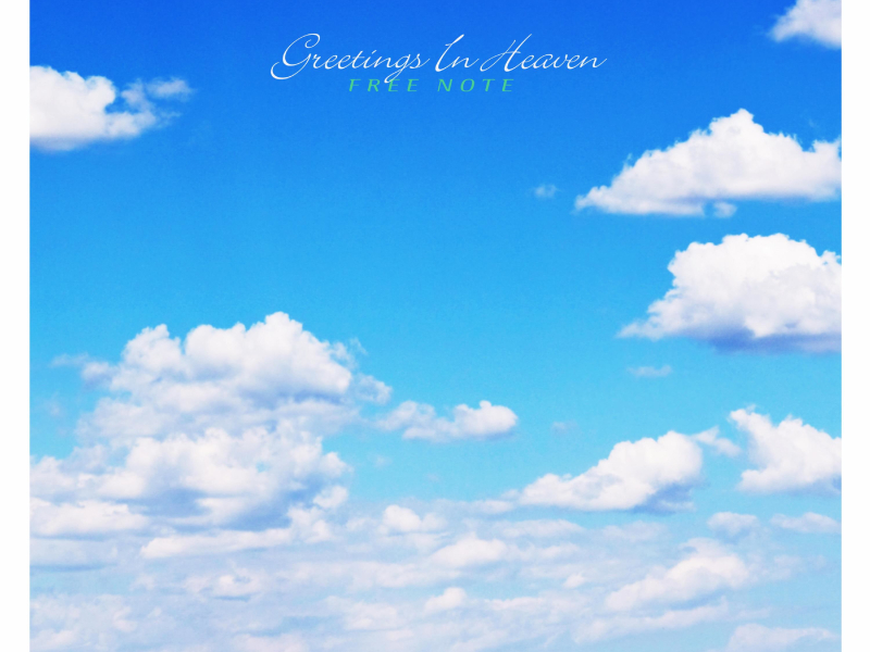 Greetings In Heaven (Single)