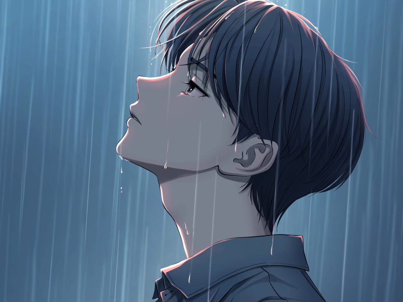 When it rains, I think of you (Single)