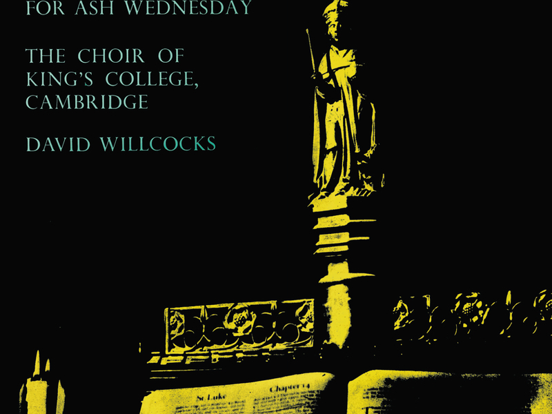 Evensong For Ash Wednesday