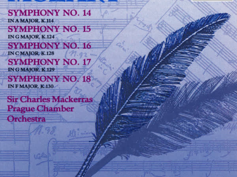 Mozart: Symphonies Nos. 14-18