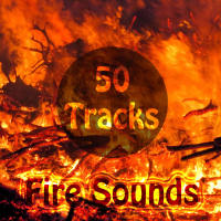 50 Tracks Fire Nature Sounds with Ambient Music for Meditation Relaxation Yoga Spa Lullababy Sleep (Single)