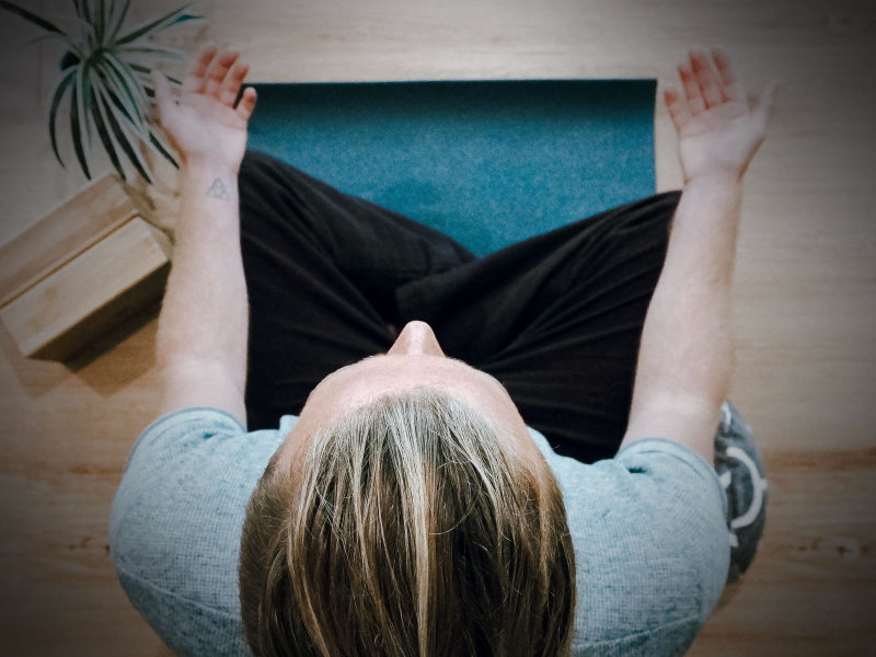 Mindful Meditation with Tropical Storm Sounds (Single)