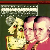 Mozart: Symphonies Nos. 34 & 40; Notturno for 4 Orchestras