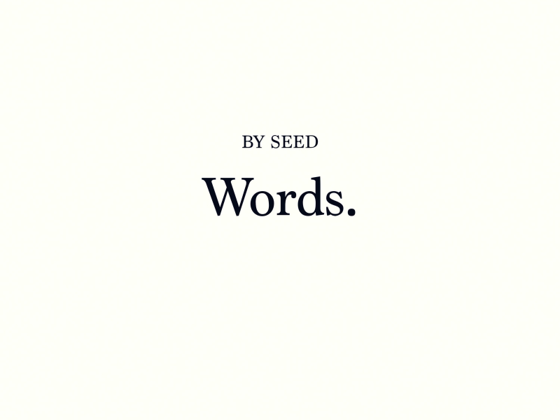 Words (Single)