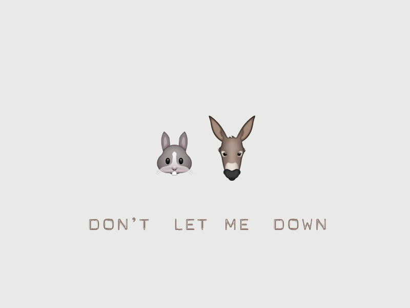 Don't Let Me Down (Single)