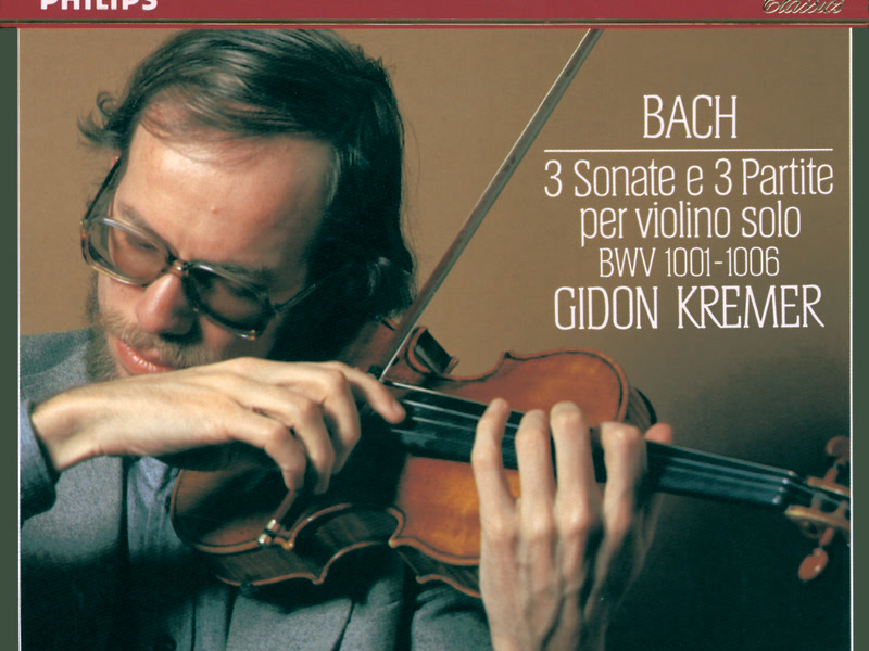 Bach, J.S.: 3 Sonatas & Partitas for Solo Violin