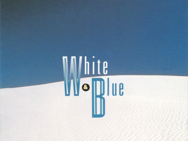 White & Blue