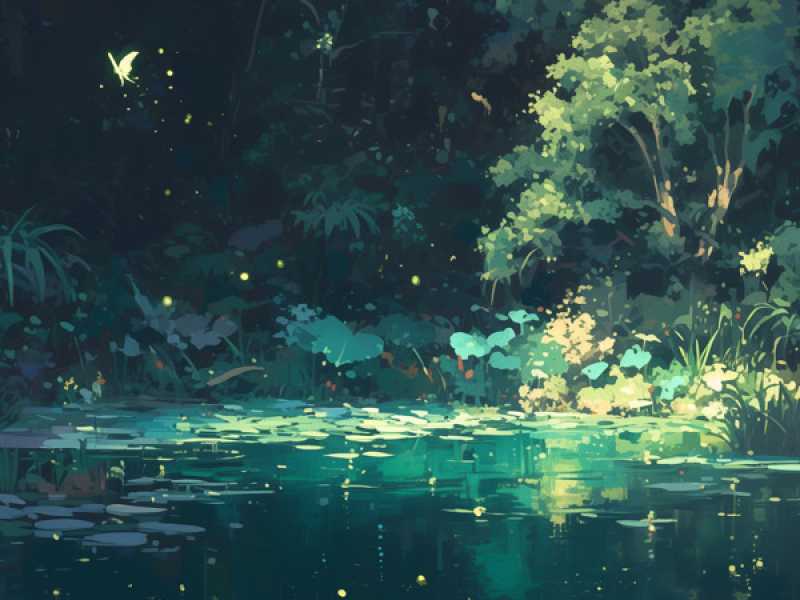 The forest river flows (Single)