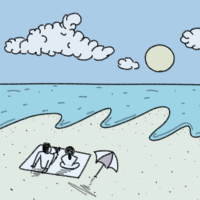 and in the end, we never went to the beach (Single)